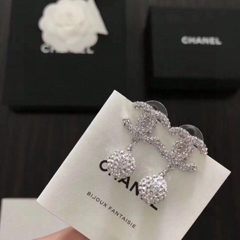 Ch*el earrings